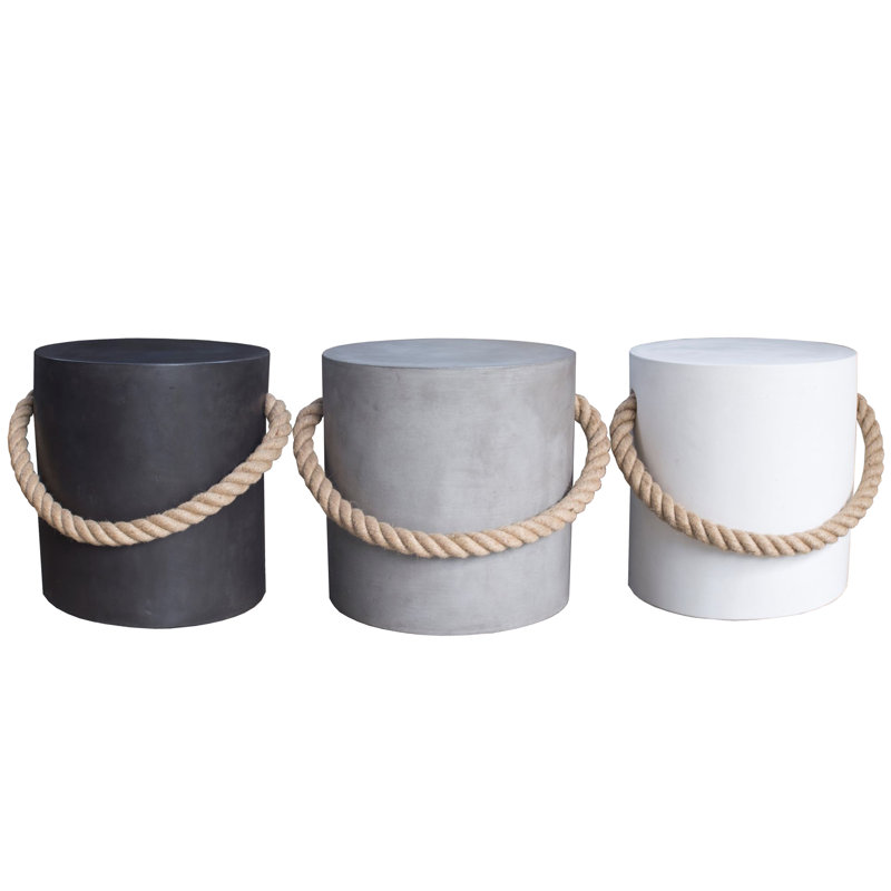Blase Concrete Outdoor Ottoman