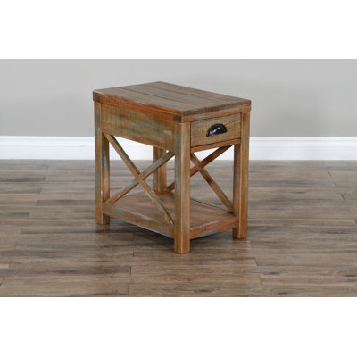 Herman End Table with Storage