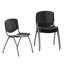 Chaises de vestibule empilables en plastique avec dossiers perforés Oliverson-809560534-848270543