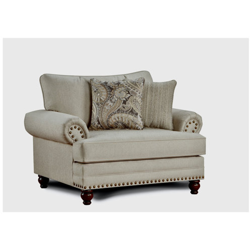 Three Posts Marinello Upholstered Chair And A Half & Reviews - Wayfair ...