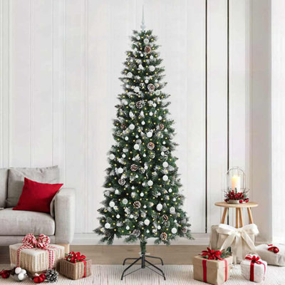 Artificial Christmas Tree with 300 LEDs Green