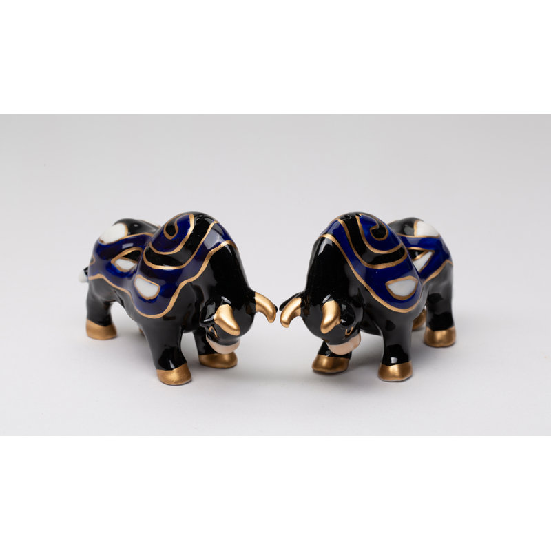 Ensemble de salière et poivrière Bull Gifts
