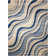 Sneha Abstract Ivory/Blue Area Rug