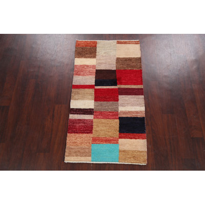 One-of-a-Kind 2'8" X 4'11" New Age Wool Area Rug in