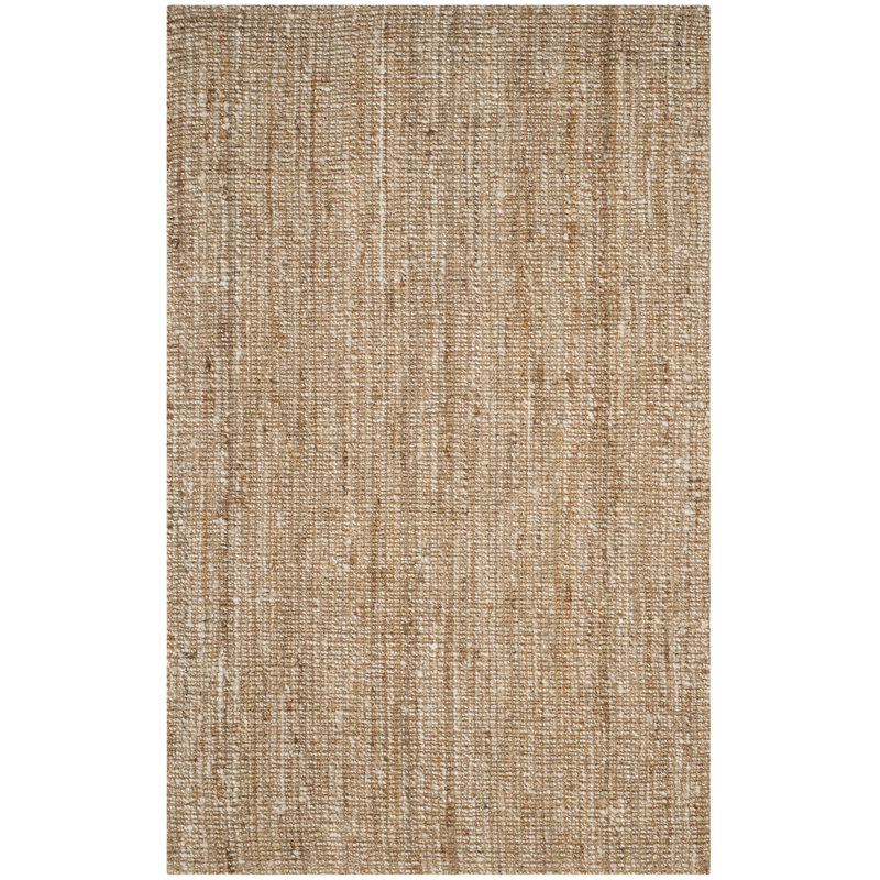 Tapis tissé à la main en jute/sisal naturel/ivoire Alda, Rectangle 11 pi x 15 pi