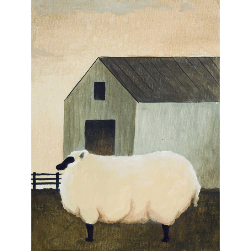 Prim Sheep, H 24 po x l 18 po x P 1,25 po