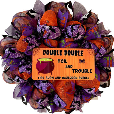 Couronne d'Halloween double