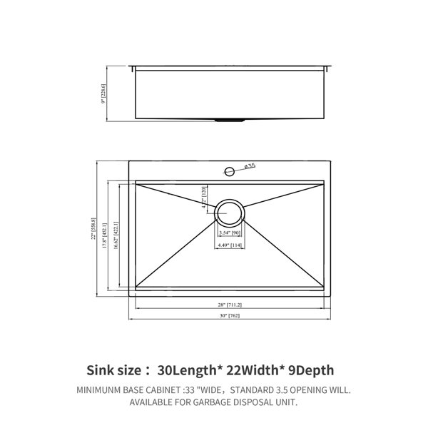 Dimensions du produit