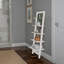 Étagère en bois à 5 niveaux de style échelle L 16,25 po x l 11,5 po x H 50 po Lavish Home (blanc)-775324037