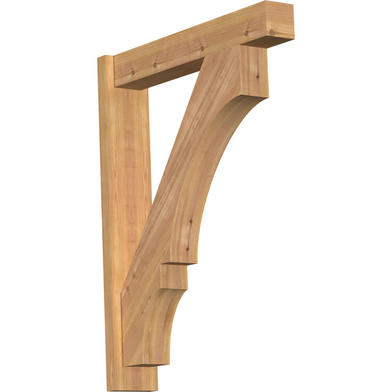 Bloc balboa rustique en bois rustique, P 28 po x H 36 po, Sapin Douglas de 7 1/2 po (lisse)
