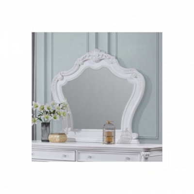 White Finish Mirror