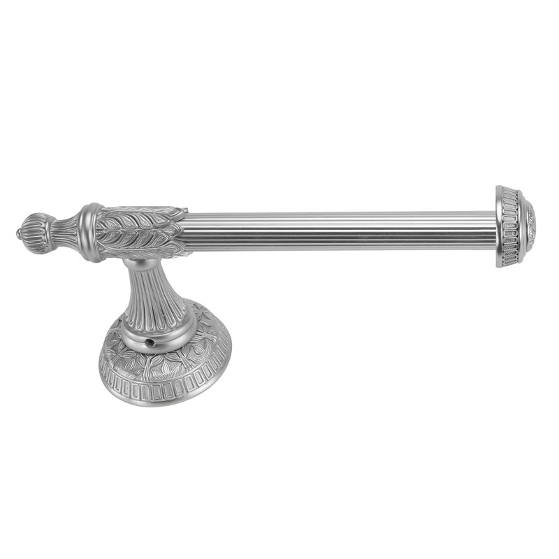 HAMPTON TISSUE BAR RIGHT; SATIN GOLD FINISH, Satin Nickel