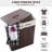 Bamboo Laundry Hamper with Handles-1920241030