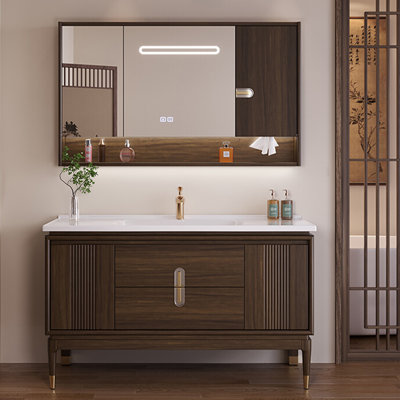 Armoire de salle de bain de style classique chinois