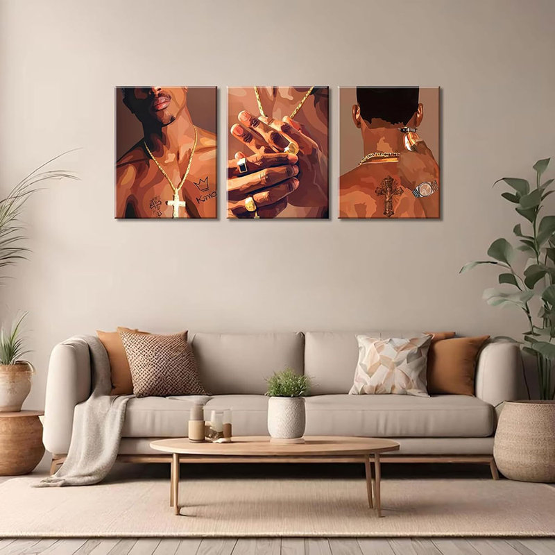 3 Piece Wrapped Canvas Print