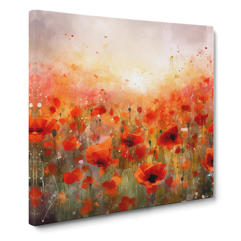 Modern Wall Art - Wrapped Canvas, 35cm H x 35cm W x 3cm D