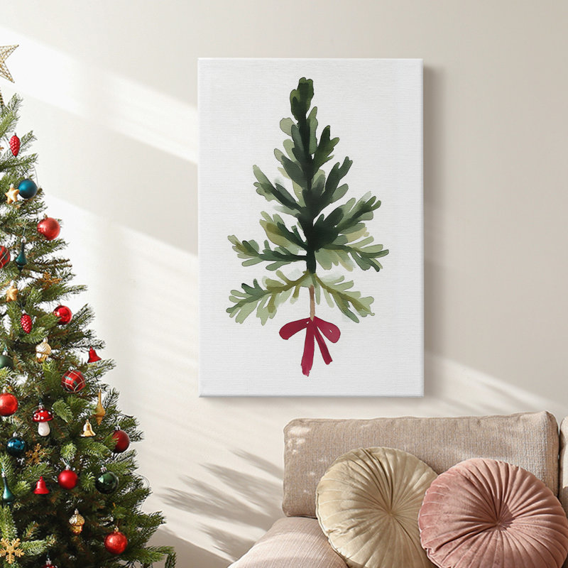 Art des Fêtes de Noël - Toile tendue avec châssis DCCXC, H 60 po x l 40 po
