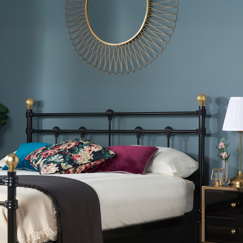 Borough Wharf Bed Frame, Double (4'6), Black