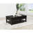 Sutter Distressed Java 2-Drawer Rectangular Coffee Table