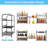 Spice Rack with Adjustable Racks