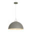 1-Light Simple Design Colorful Dome Pendant Light with Adjustable Height-127149931