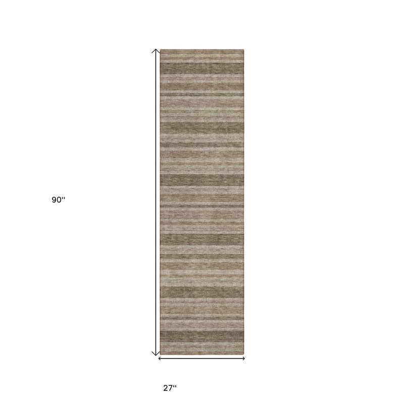 Tapis de couloir d'extérieur 8 po