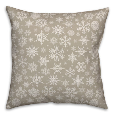  Housse de coussin Snowflake