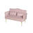Pink 2 Seater Sofa-2080718283