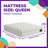 Queen Hybrid Mattress - 12'' Pressure Relief Bed with Gel Memory Foam & Pocket Coils, Fiberglass Free, Bed-in-a-Box-856962181-856962182