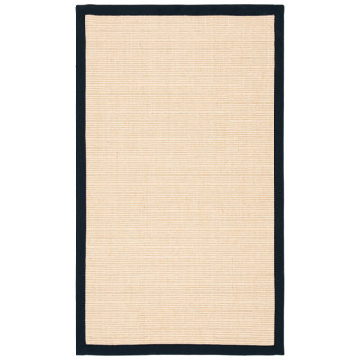 Maize Black Jute Rug
