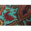 Tapis oriental traditionnel rétro en laine 7 x 9