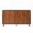 Ruston 59-Inch Mid-Century Modern Sideboard With Geometric Carved Doors And Legs