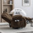 Oversized Swivel Recliner Chair with Massage & Heat-1194941069