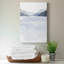 Toile tendue avec châssis Glacial Lake II - prêt à accrocher-287411869