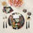 Guerlin Splendor Vegan Leather Round Coasters