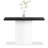 Black Solid Wood Rectangular Shape Console Table-953031132-953031110