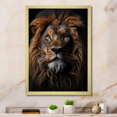 Lion Regal King Portrait " Lion Regal King Portrait "