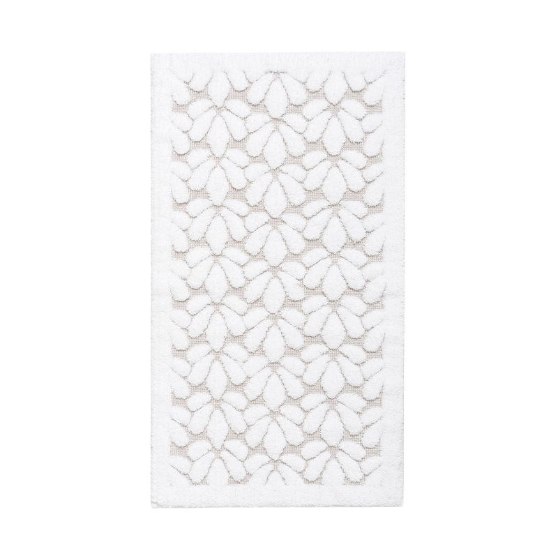 Grace Floral Bath Rug, 24" W x 39" L