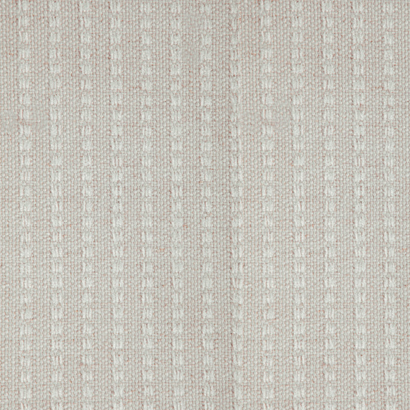 Banc de rangement rembourré Amsi, White Woven Stripe