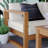 Upland 5-Piece Teak Wood Sectional Sofa Set