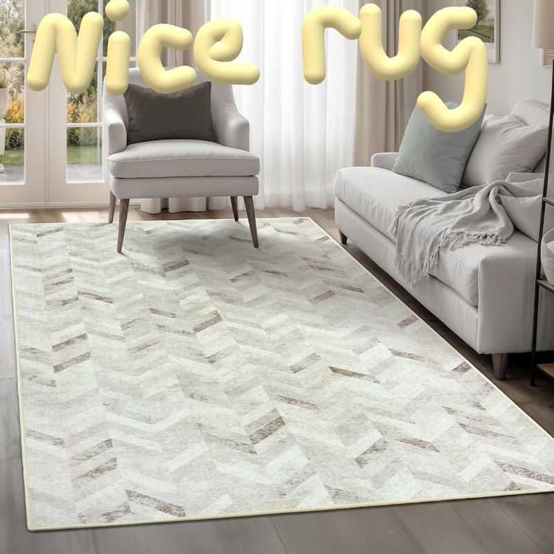 1-8 Abstract Area Rug, Rectangle 60 x 110 cm