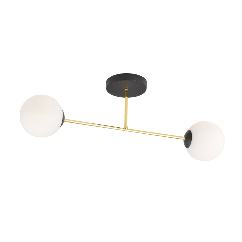 Wittrock 2 - Light Chandelier, Black, White