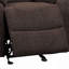 Fauteuil inclinable et oscillant avec accoudoirs coussinés