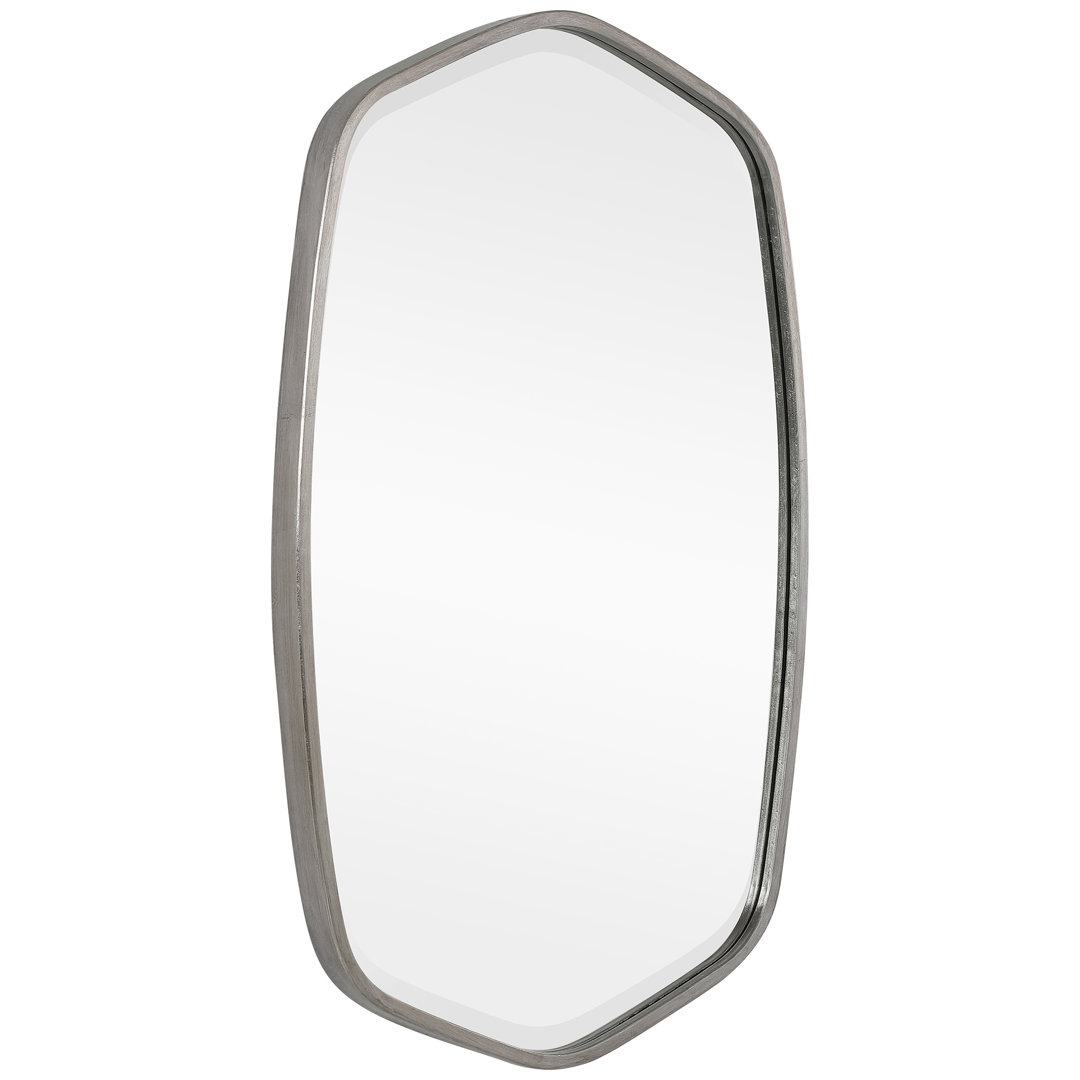 Luco Metal Flat Wall Mirror Ebern Designs 