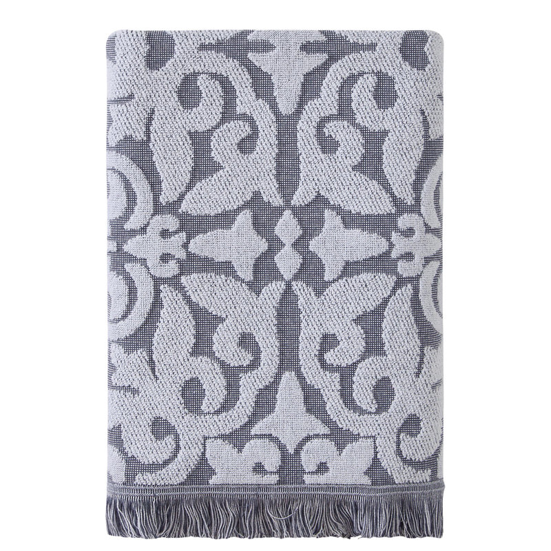 Salinas Midweight Bath Towel, Dusty Blue