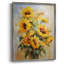 Reproduction encadrée FLORAL Series CDL III - bois massif-1984878372