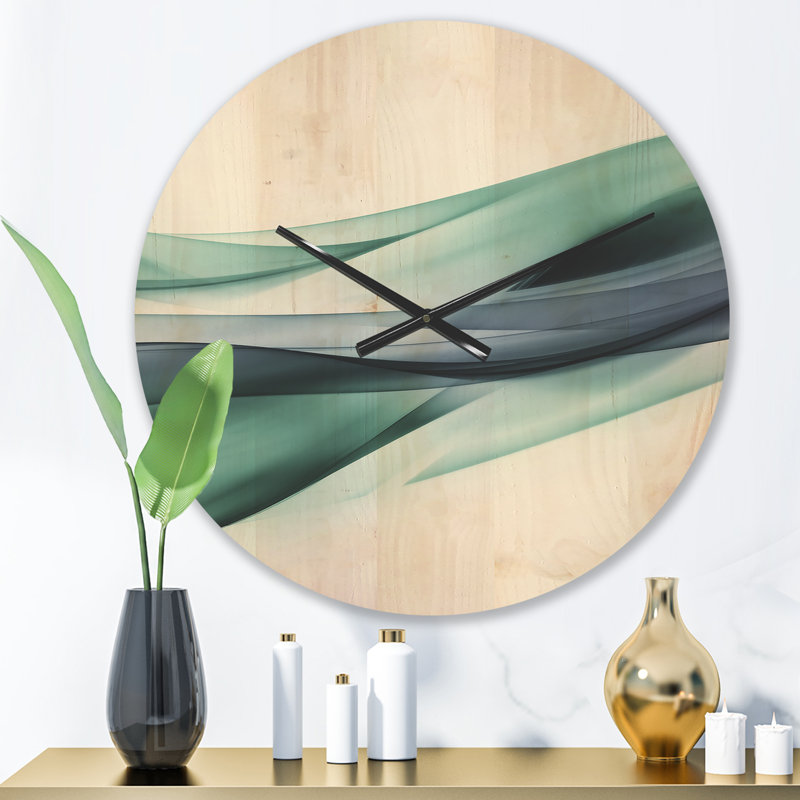 Horloge murale Fractal Lines, Petit