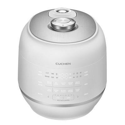CUCHEN CRT-RPK1070WUS, 2.1 Ultra High-Pressure Induction Heating Rice Cooker 10 Cup (Uncooked) (1.14 quarts): 6 person serving