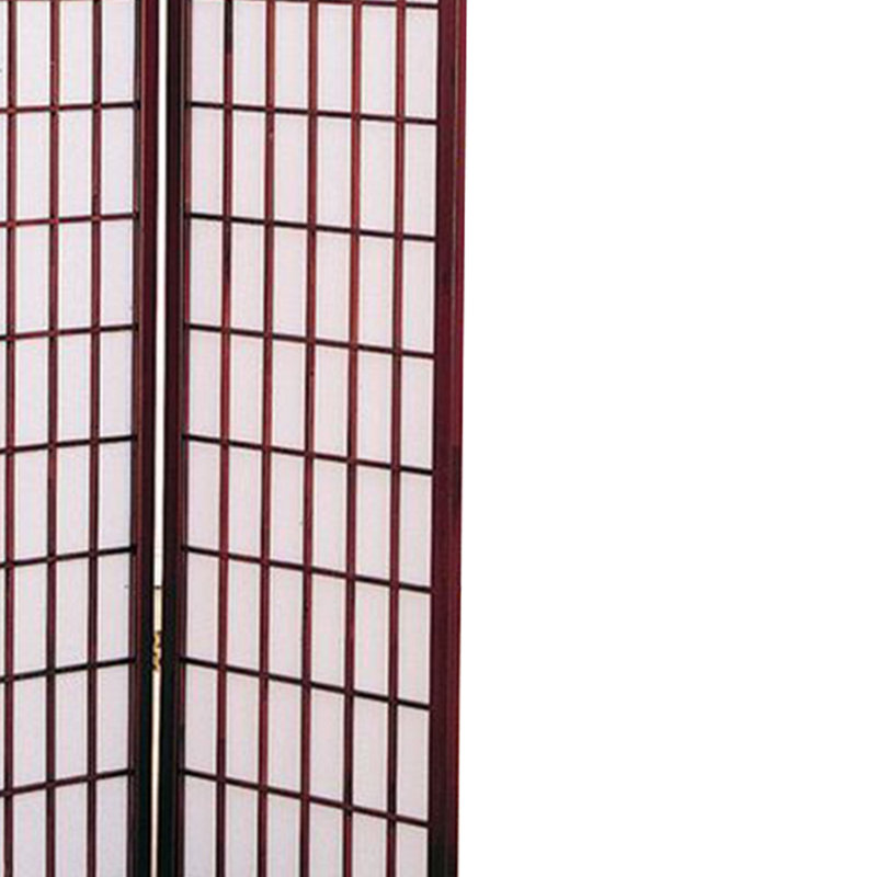 Paravent 4 panneaux Meilen Cherry