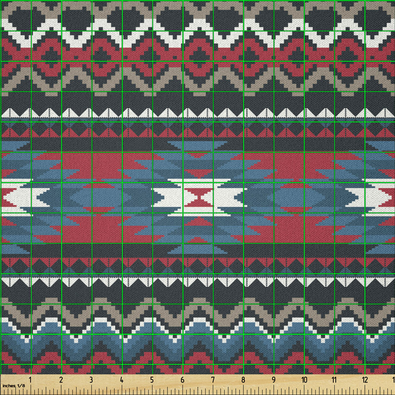 Daejaun Prehistoric Folkloric Antique Mayan Fabric